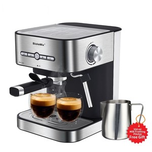 Máquina De Café Espresso Cafetera 20 Bar aparato para hacer espuma con la  leche Capuchino vapor de agua caliente | eBay
