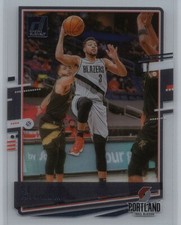 2020-21 Panini Clearly Donruss C.J. McCollum #36