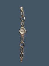 JACKLYN SMITH - WOMENS GOLD/SILVER WATER RESISTANT WATCH