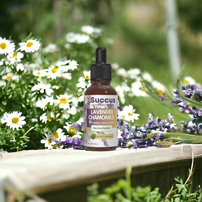 Lavender & Chamomile Tincture - Calming and Relaxing (Alcohol Free)