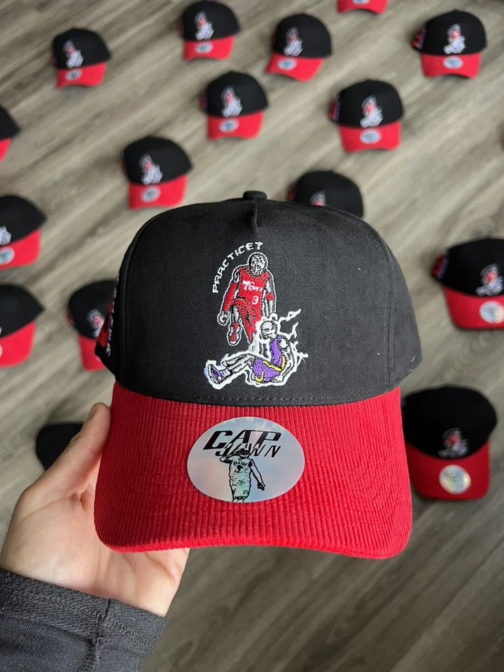 *RARO* Capjawn ALLEN IVERSON STEP OVER PHILADELPHIA 76ERS SIXERS SNAPBACK DE COLECCIÓN Foto 2 de 4