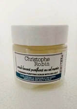 Christophe Robin Cleansing Purifying Scrub With Sea Salt 1.35 oz/40 ml - NEW