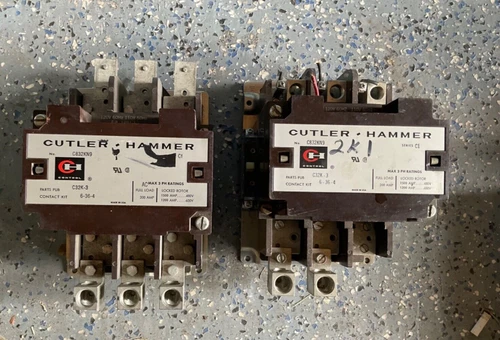 CUTLER-HAMMER eaton C832KN9 CONTACTOR C32K-3 200AMP
