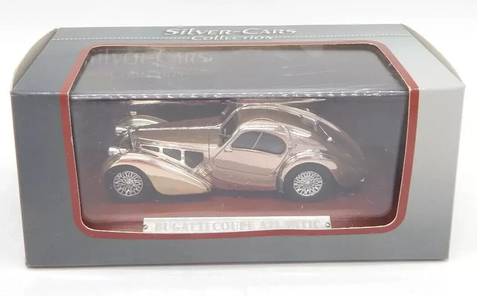 BUGATTI COUPE ATLANTIC - CHROME - ATLAS - 1/43 - Photo 3/4