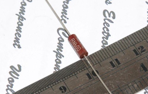 4pcs - IRC RN60D 274R (274 ohm) 1% 0.5W (1/2W) Mil Metal Glaze Resistor - Picture 3 of 10