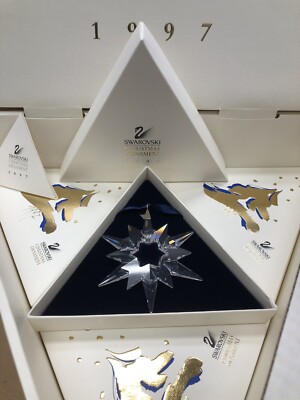 Swarovski クリスマスオーナメント 1997年 SWAROVSKI（スワロフスキー） 『1997 クリスマスオーナメント』 211987