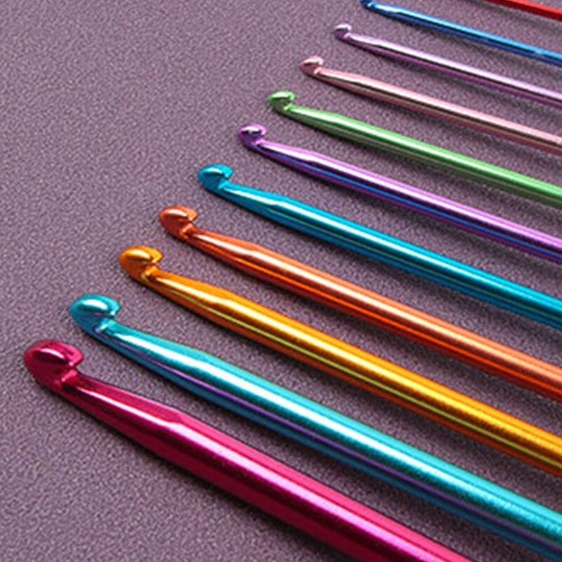 Aluminum Knitting Needle Set with Knitting Accessories for Handmade DIY