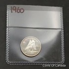 1960 Canada Silver 10 Cents UNCIRCULATED Coin - Good Eye Appeal #coinsofcanada