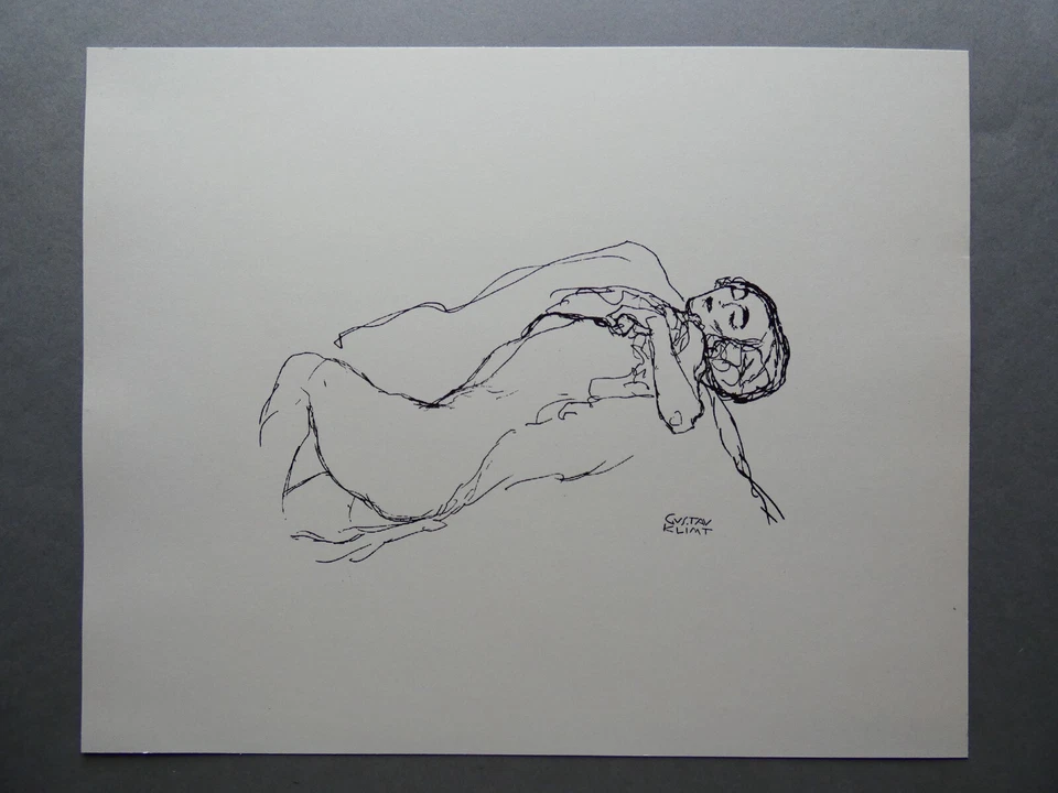 Gustav Klimt - Akt, 1910 - Bild 2 von 4