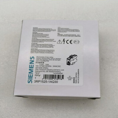 1 PCS SIEMENS New IN BOX time relay 3RP1525-1AQ30 FAST SHIP