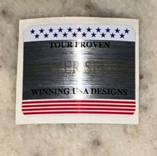 Sizemore Golf Player Series Shaft Band Label