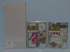 Anna Griffin - New - Metallic Cardstock Layers 2 Mini Packs Of Thank You Cards
