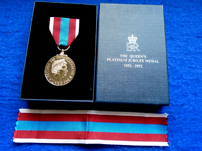 Queen Elizabeth II Platinum Jubilee Medal - Brand New In Presentation Box. - UK - Foto 3