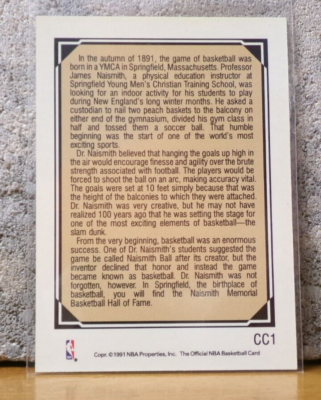 COOL BASKETBALL CARD NBA HOOPS 100 YEARS OF HOOPS CENTENNIAL JAMES