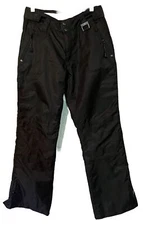Ocean & Earth Women's Water Resistant Ski Snowboard Pants, Black, X-Small G4