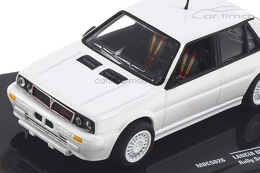 Lancia Delta HF Integrale 16V Bianco IXO 1:43 MDCS026 - Immagine 2 di 4
