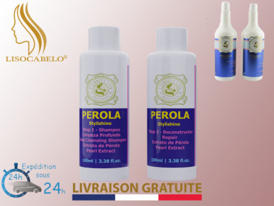 Complete Kit 2X100ml Brazilian Straightening Perola Eternity Liss