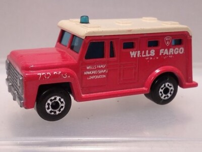  Armored Truck °Wells Frago° Matchbox Lesney Superfast No.69C #135 1823/4