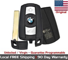 1x New Oem Genuine Bmw Transmitter Key Fob Remote Kr55wk49123 Kr55wk49127