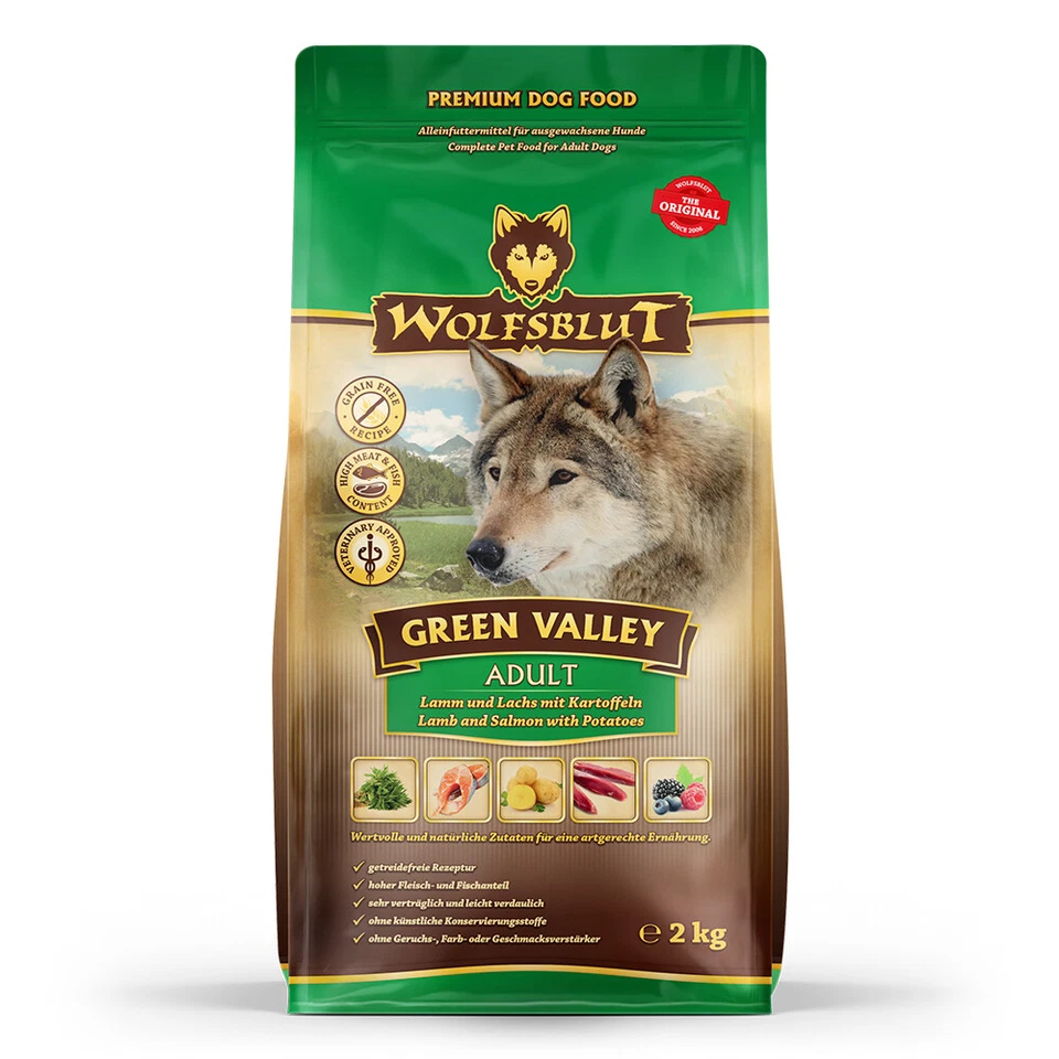 Wolfsblut - Green Valley Adult - 2 kg - Hundefutter - Bild 2 von 4