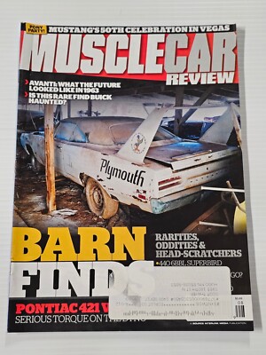 Muscle Car Review Magazine August 2014 Barn Finds Superbird