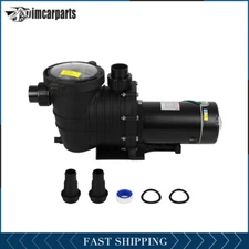 2.0HP 1500W Swimming Pool Pump In/Above Ground w/ Motor Strainer Filter Basket