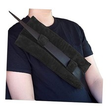 Mastectomy Seat Belt Pillows, Heart Surgery Seatbelt Pillow Protectors, Black