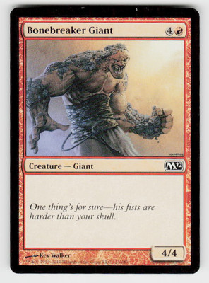 マジック　ジャイアント Magic 2012 (M12) #123 Bonebreaker Giant | eBay