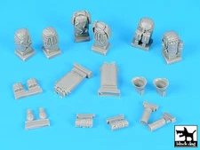 Black Dog 1/16 120mm German Various Soldier's Equipment Accessories WWII T16008