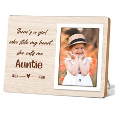 Best Aunt Ever Picture Frame Gift, Gifts for Aunt Picture Frame, Birthday, Ch...