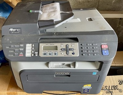 Brother MFC-7840W Wireless Laser B&W All-in-One Printer Scan Copy Fax