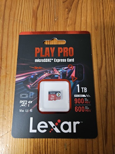 Lexar 1 To Play PRO microSD Express Card SWITCH 2 PRÊT À EXPÉDIER EN MAIN