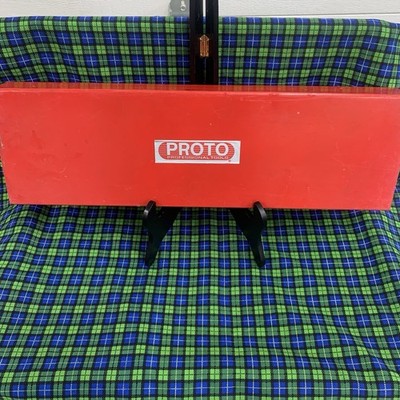 Proto Professional Red Hand Tool Steel Case (17 1/2 x 5 1/2 x 2) Listing 2