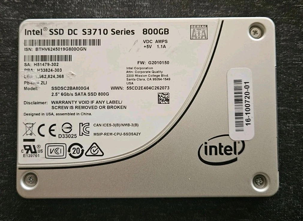 Intel SATA I Hard Drives (HDD, SSD & NAS) for sale | eBay