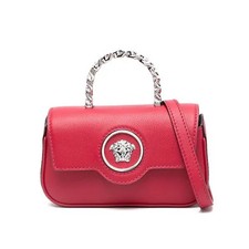 Versace La Medusa Mini Crossbody Bag - Red
