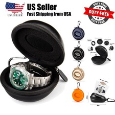 Single Watch Travel Case: Portable Watch Box Organizer Travel Watch Case 1 Sl...