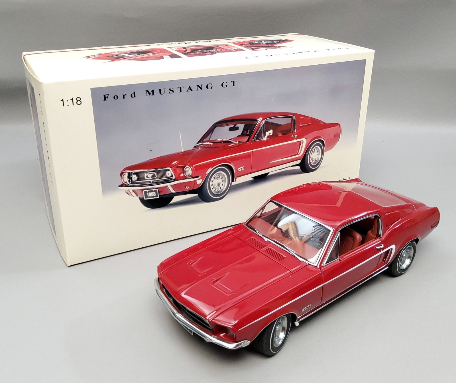 AUTOart Ford Mustang 1 GT 390 1968 Red 72801