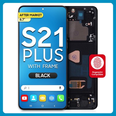 For Samsung S21 Plus 5G After Market LCD Touch Screen Digitizer Frame Assembly