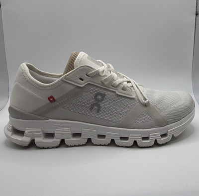 On Women's Cloud X 4 AD White Mesh Lace-Up Low Top Sneakers 3WF10172852 Size: 8