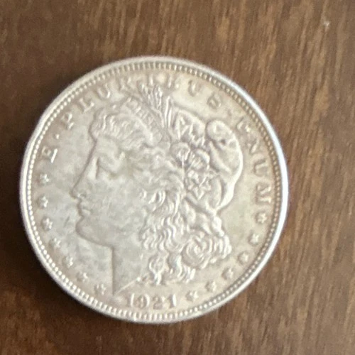 1921 Morgan Silver Dollar $1 Coin 0.9 Fineness US Silver Uncertified Ungraded