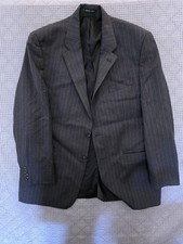 Lauren Ralph Lauren Men char.gray All wool blazer sports jacket See Pics