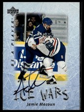 1995-96 Upper Deck Be a Player #S218 Jamie Macoun Autographs
