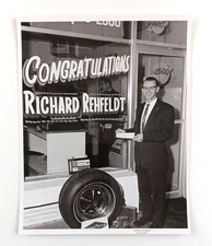 1960s Arlington TX Conoco Gas Station Auto Repair Garage Prize Winner VTG Photo