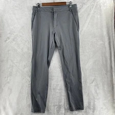 BYLT Everyday Pant 2.0 Men Medium Gray Performance Chino Flat Front Golf 32X30