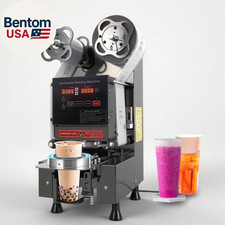 Cup Sealing Machine, Full Automatic Cup Sealer Machine 90/95Mm Electric Boba Cup