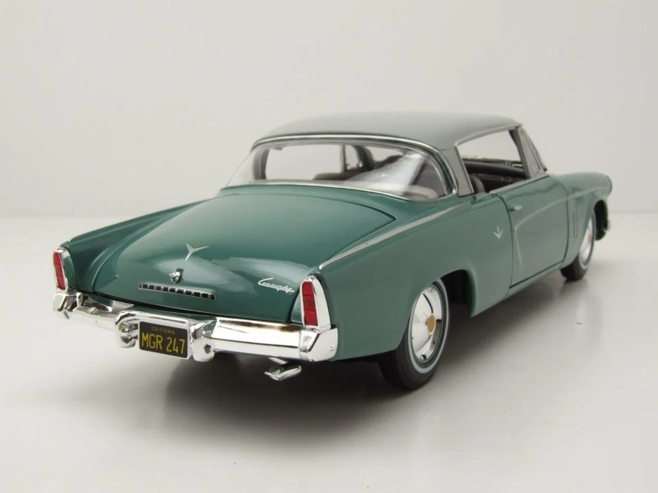 Studebaker Starliner 1953 Mint Verde Modellino 1:18 Maisto - Immagine 2 di 4