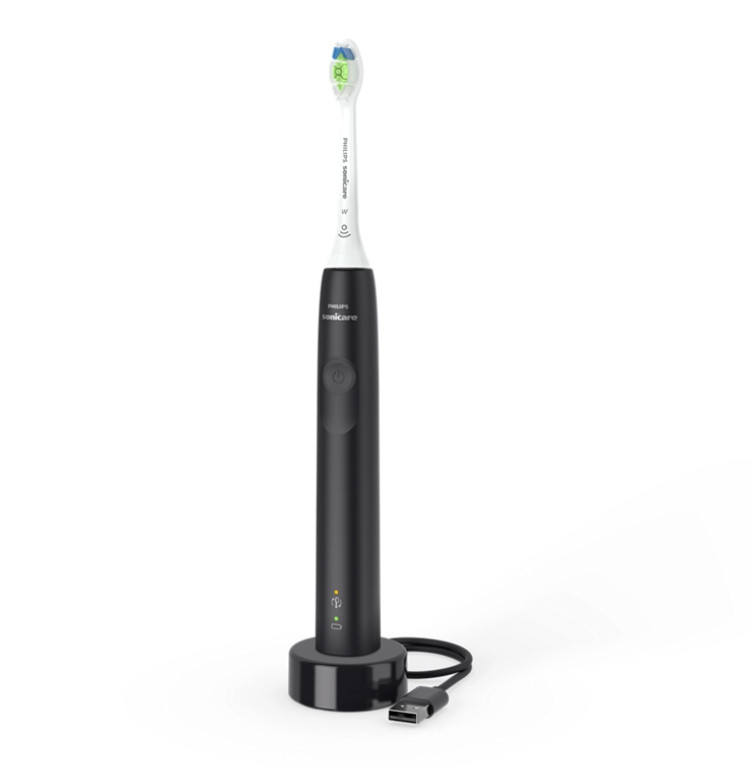 Электрическая зубная щетка Philips Sonicare 4900 Power HX368334 - Черная 11090₽