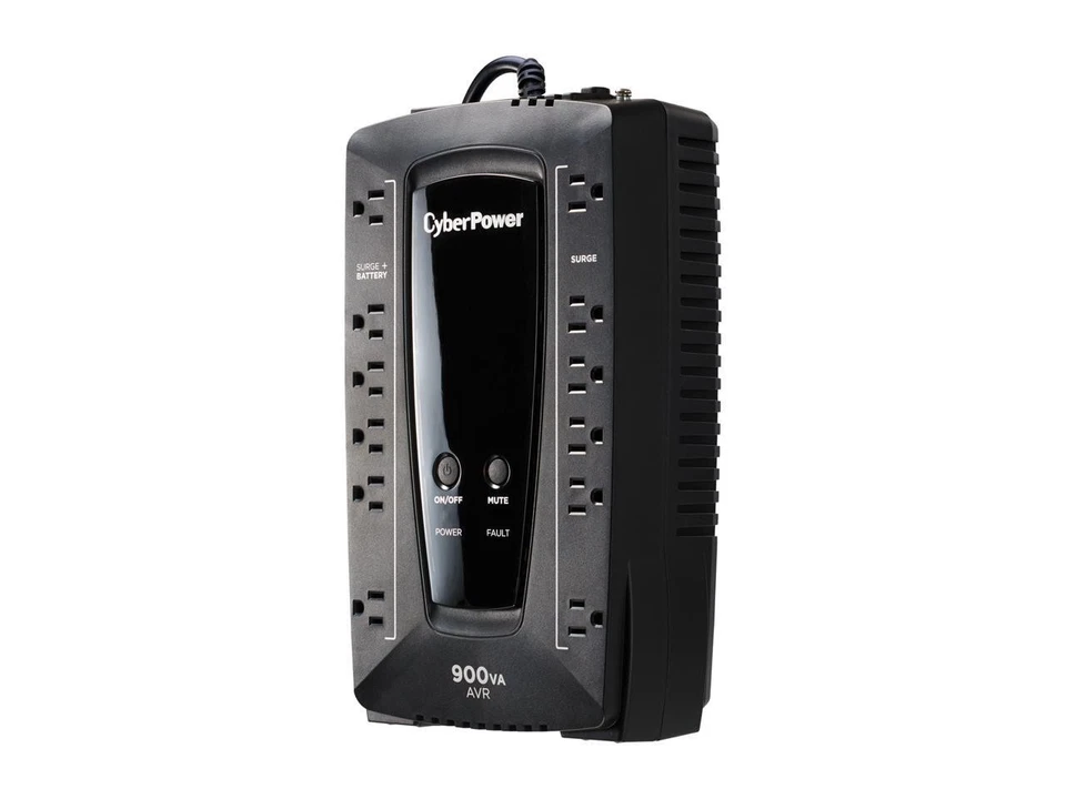 CyberPower AVR Series AVRG900U 900 VA 480 Watts 12 Outlets UPS - Image 2 of 4