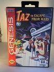 Taz in Escape from Mars - Sega Genesis Tested and Working