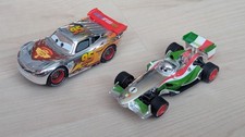 Carrera Go Disney Cars Francesco Bernoulli + Lightning McQueen mit Tuning-Magnet
